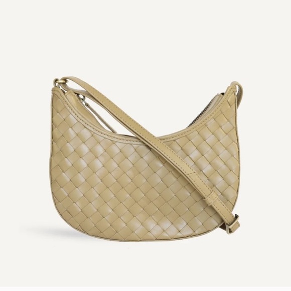 NWT Bembien Mini Sling - Carré Weave, Sage - Picture 1 of 11